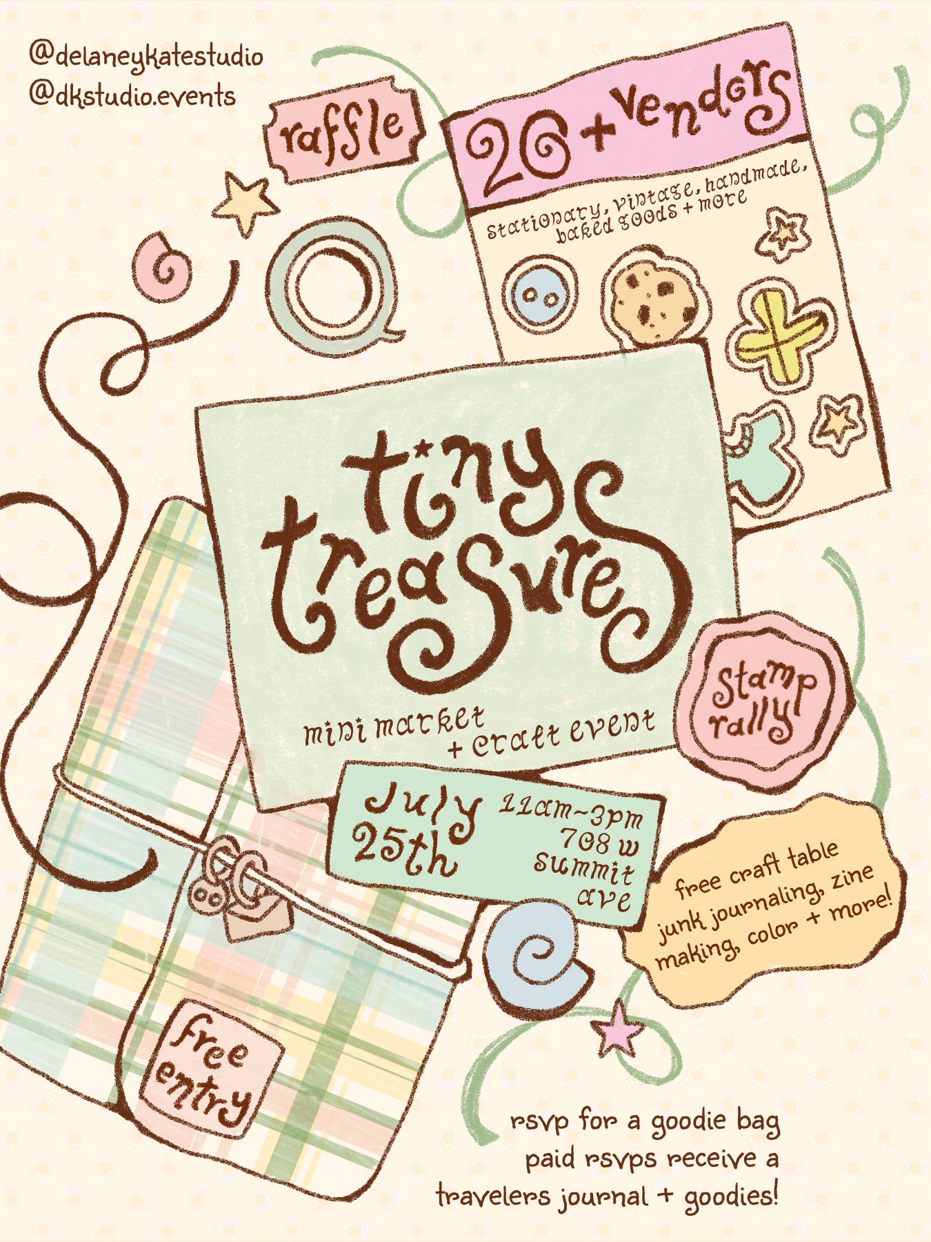 tiny treasures  | event rsvp