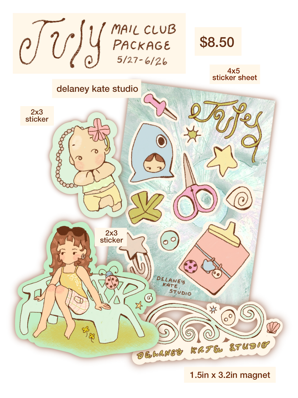 snail mail package +.o