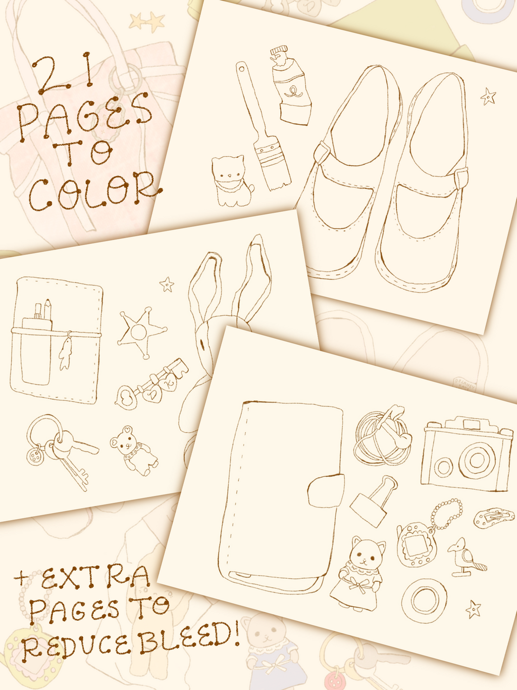 clutter the coloring book