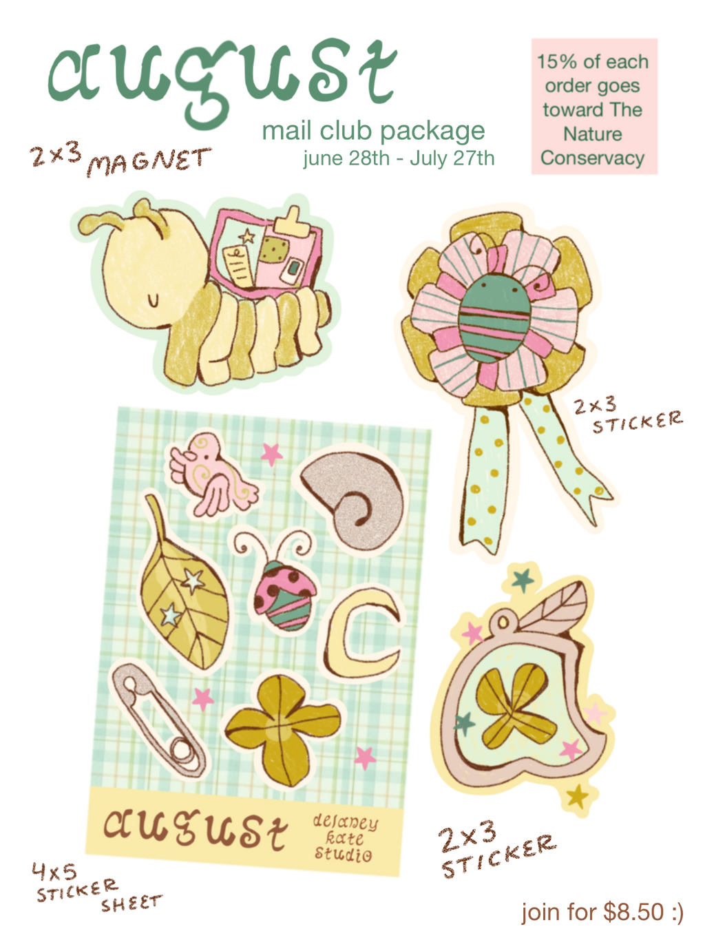 snail mail package +.o