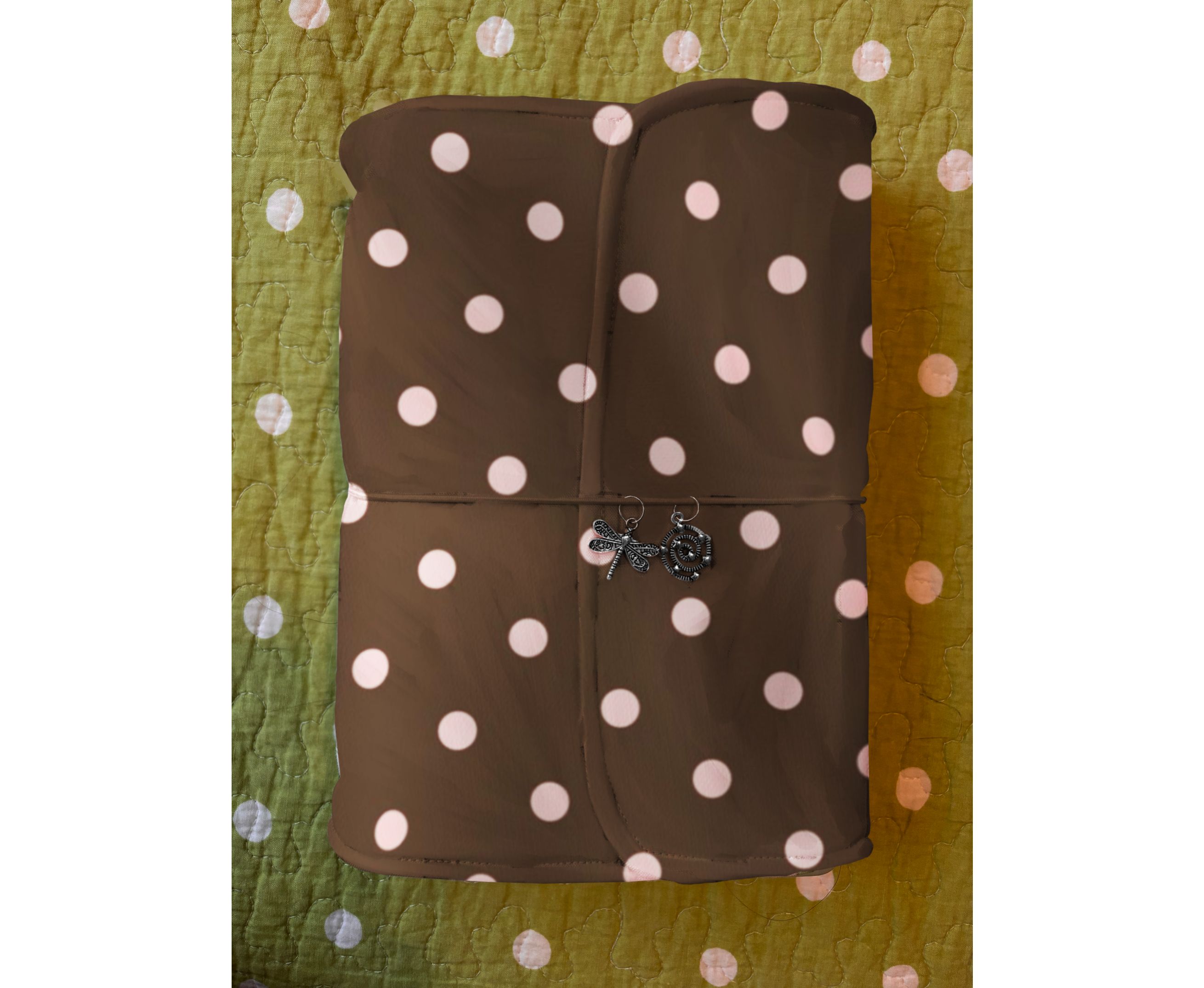 paid tier rsvp - tiny treasures the event | polka dot travelers journal (2 sizes)