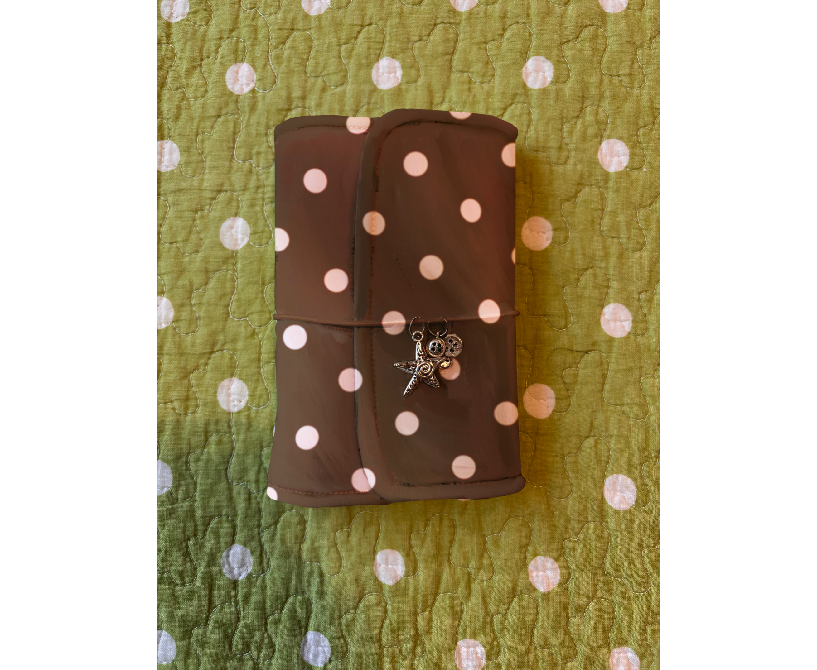 paid tier rsvp - tiny treasures the event | polka dot travelers journal (2 sizes)