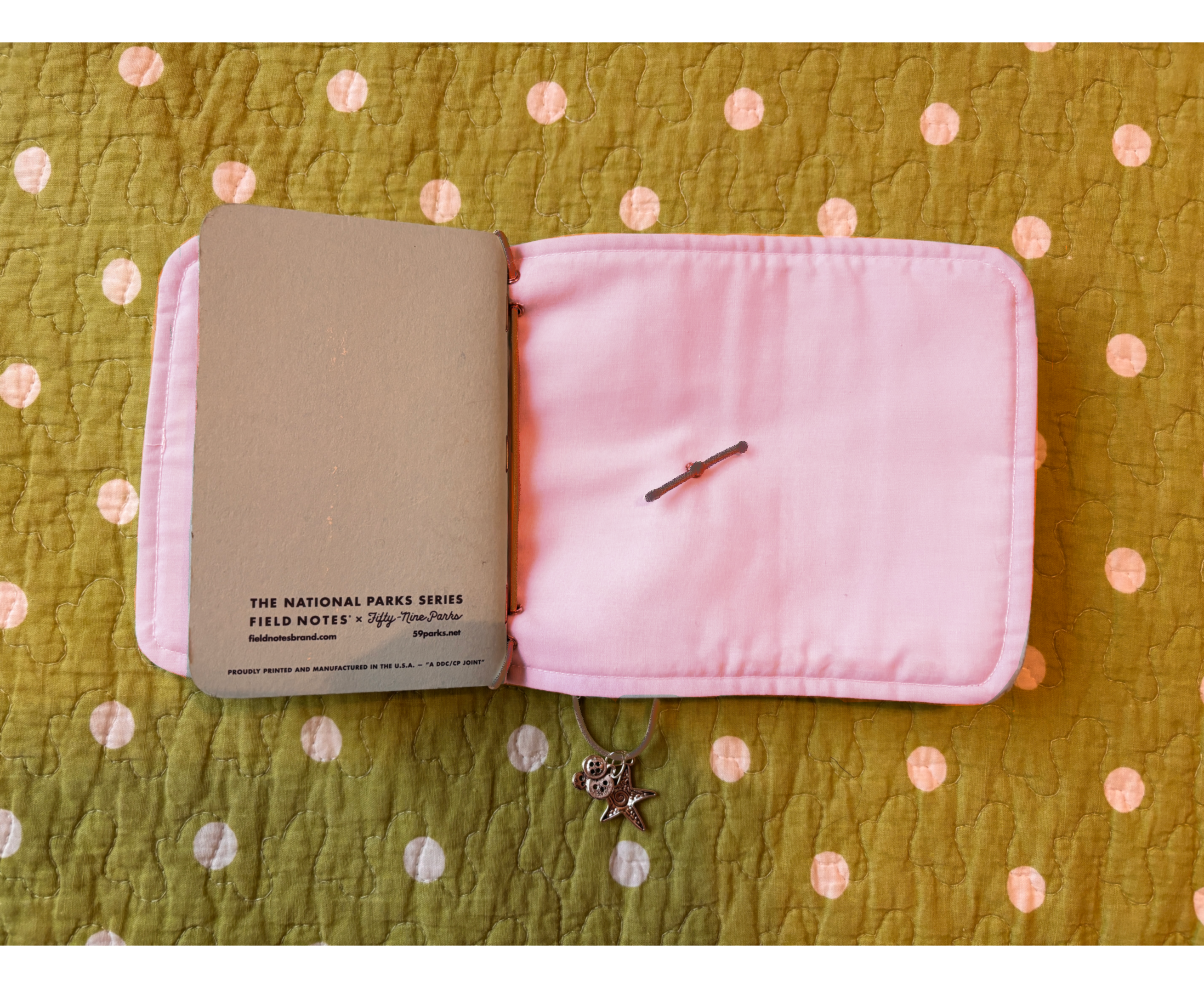 paid tier rsvp - tiny treasures the event | polka dot travelers journal (2 sizes)
