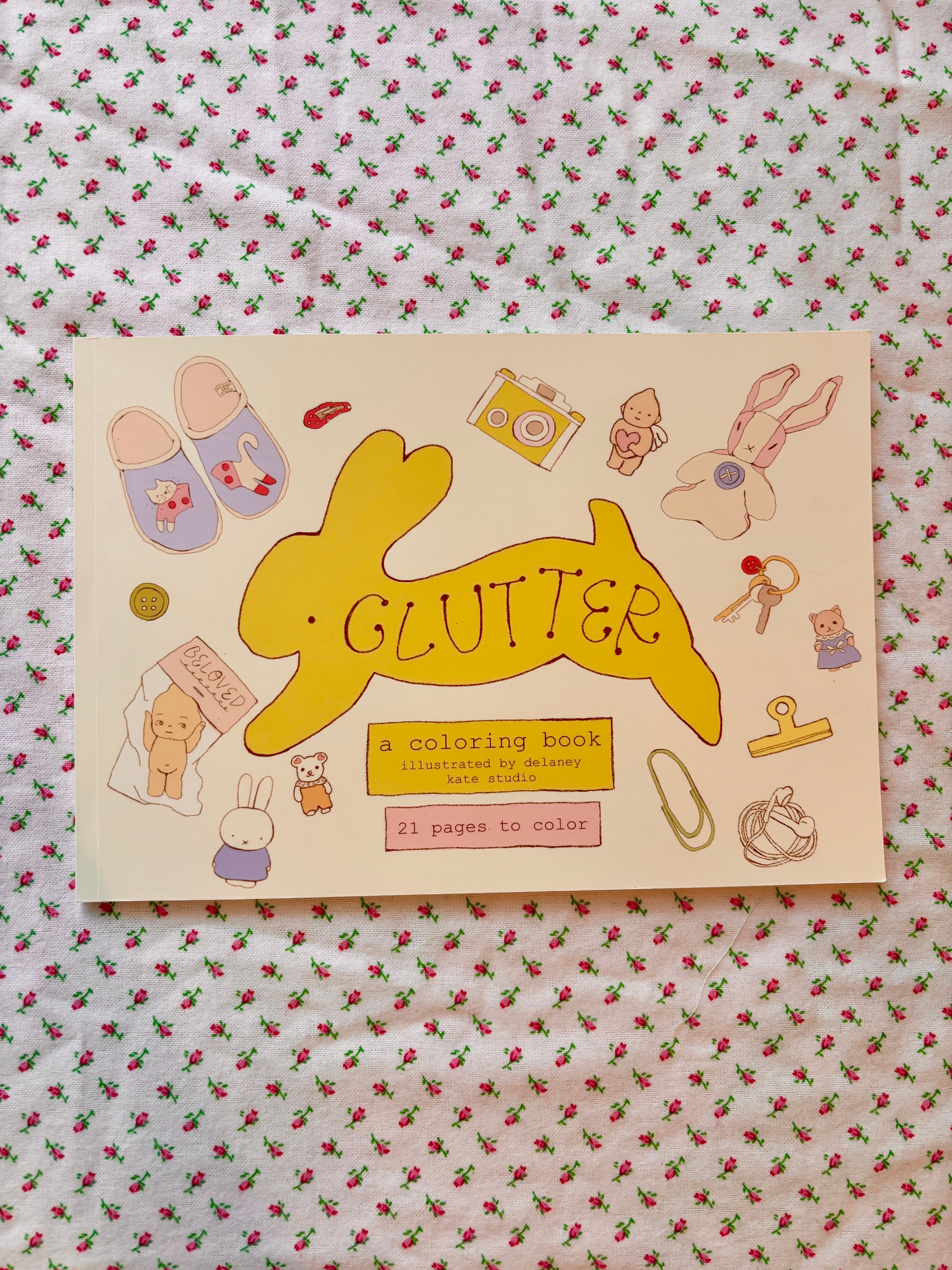 clutter the coloring book